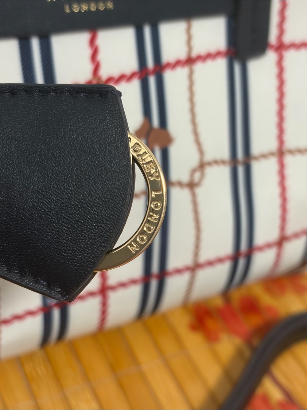 Radley London Finsbury Park Nautical Satchel Crossbody - NWOT - Picture 5 of 14